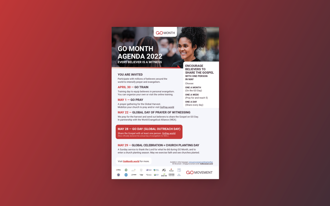 Agenda del Evangelismo Global 2022
