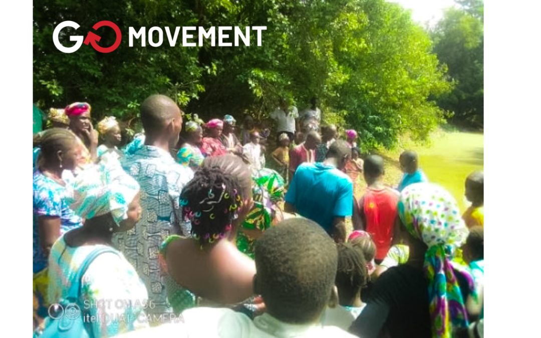The new believers each received a Bible