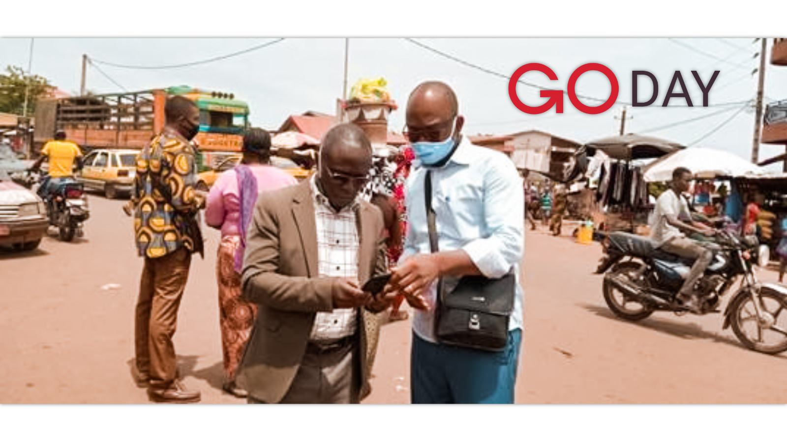 GO 22 in Guinea Afrika: Straßen wurden für Christus genommen