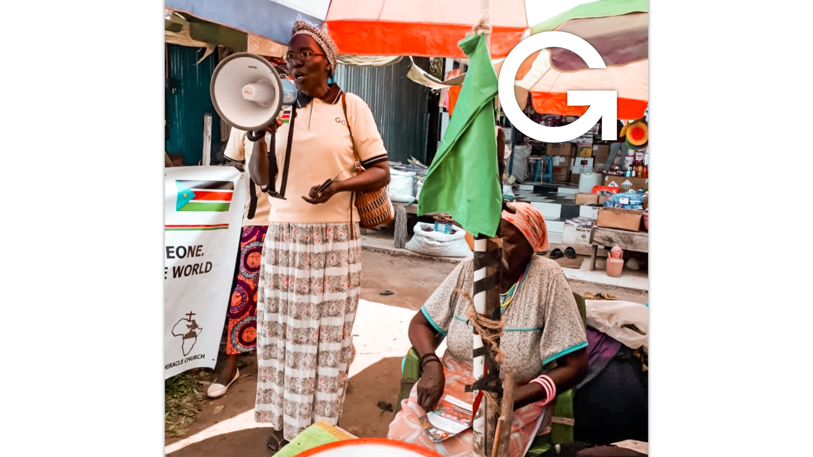 GO 22 im Südsudan: Von Straße zu Straße werden Ausländer und Muslime erreicht